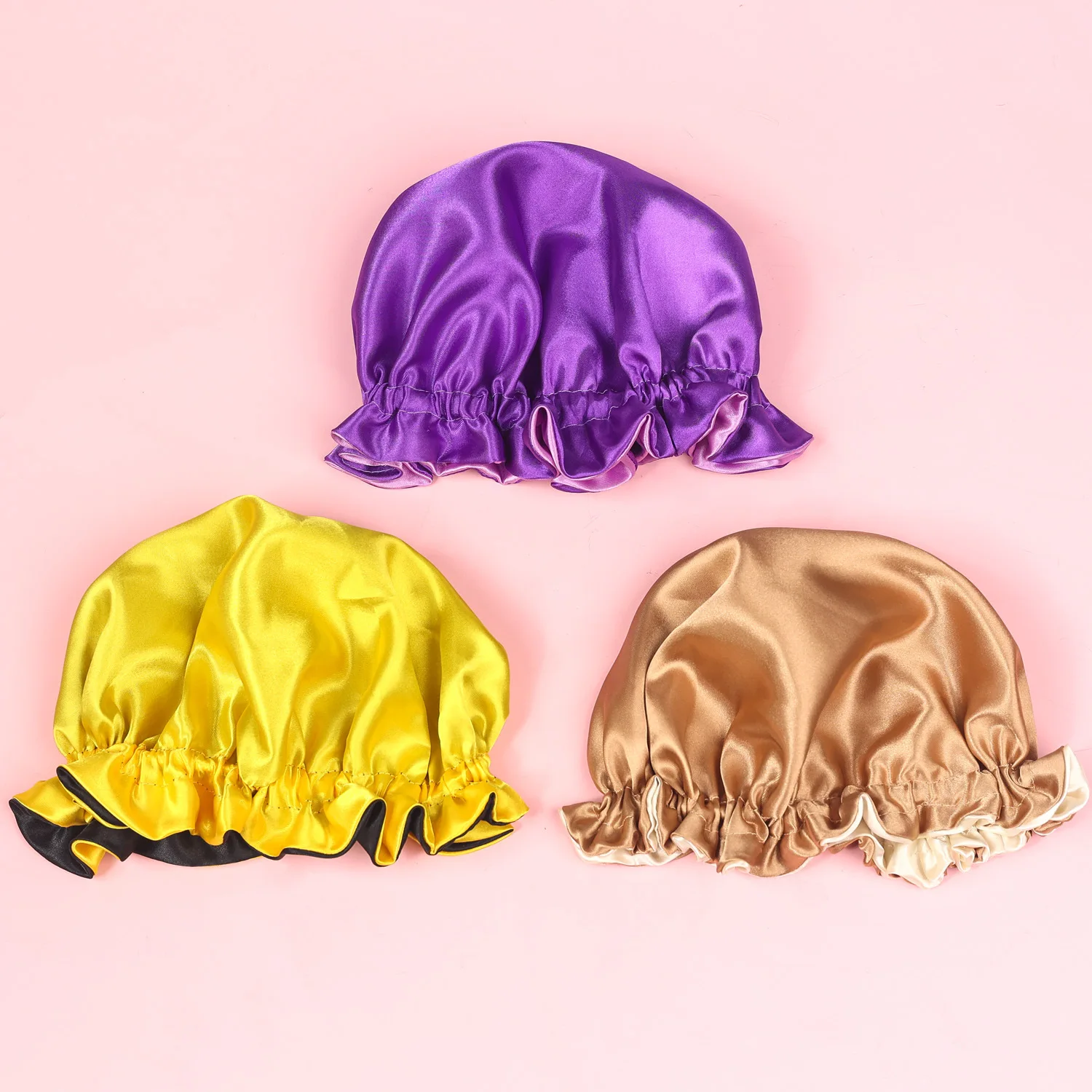 child girl satin silk sleeping cap for children baby hair bonnet for sleeping baby silk bonnet double layer octopus hair cap child girl satin silk sleeping cap for children baby hair bonnet for sleeping baby silk bonnet double layer octopus hair cap