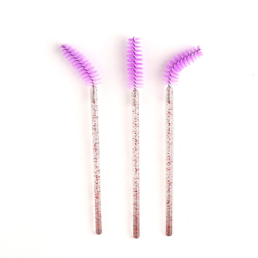 50pcs disposable eyelash brushes extension crystal eyebrow brush mascara wand eye lashes cosmetic tool set makeup beauty 50pcs disposable eyelash brushes extension crystal eyebrow brush mascara wand eye lashes cosmetic tool set makeup beauty
