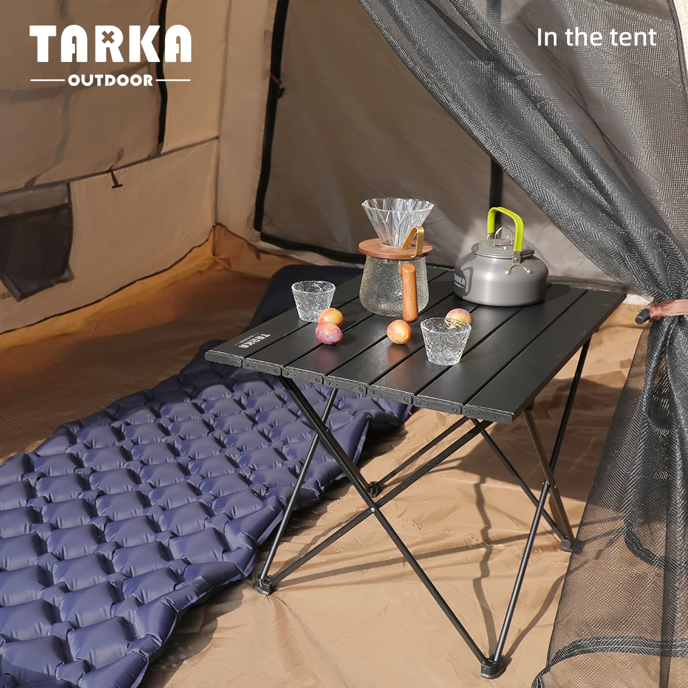 tarka outdoor camping folding table party picnic bbq portable foldable desk high strength ultralight aluminium portable table tarka outdoor camping folding table party picnic bbq portable foldable desk high strength ultralight aluminium portable table