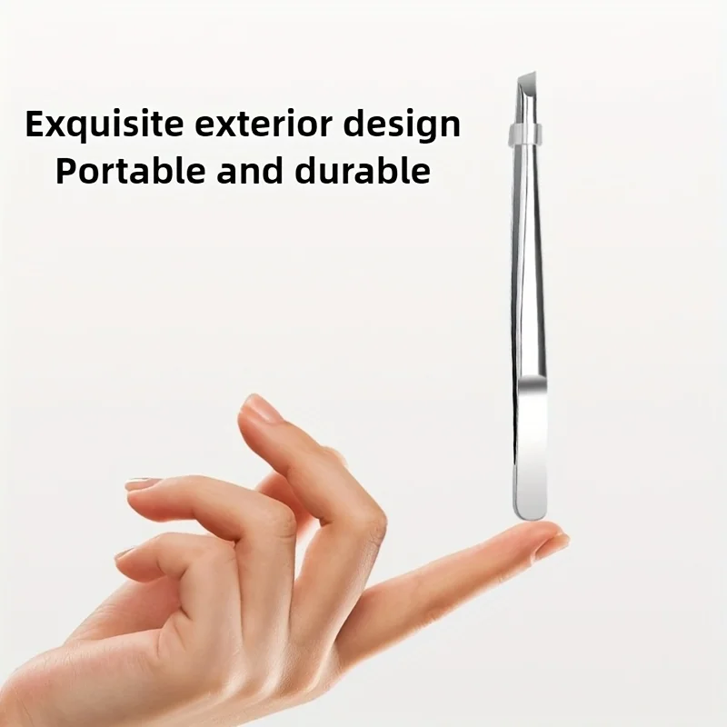 professional stainless steel tweezers for eyebrows & facial hair hypoallergenic precision tip sensitive beige eyebrow beard clip professional stainless steel tweezers for eyebrows & facial hair hypoallergenic precision tip sensitive beige eyebrow beard clip