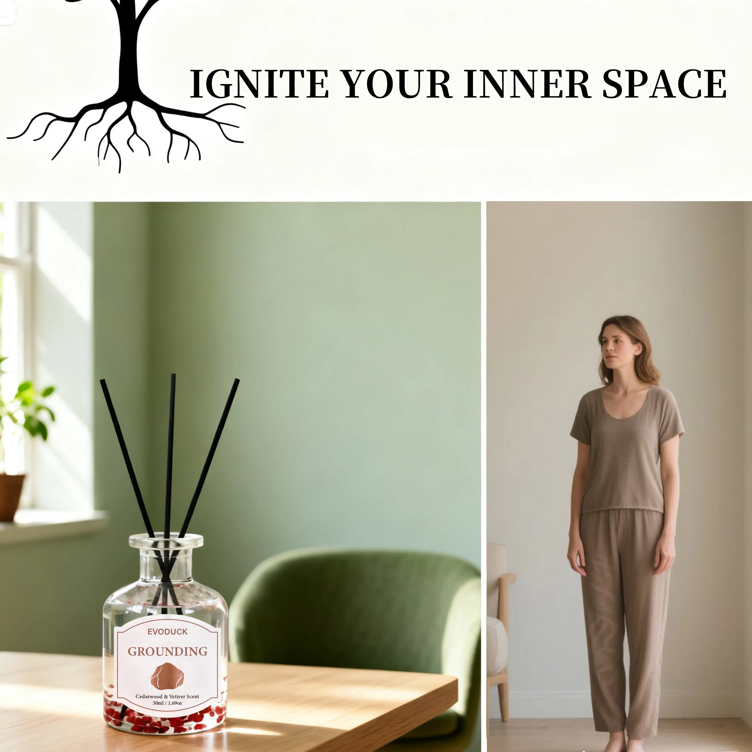 50ml flameless home law of attraction grounding manifestation fragrance room oil with reed diffuser stick air freshener deco 50ml flameless home law of attraction grounding manifestation fragrance room oil with reed diffuser stick air freshener deco