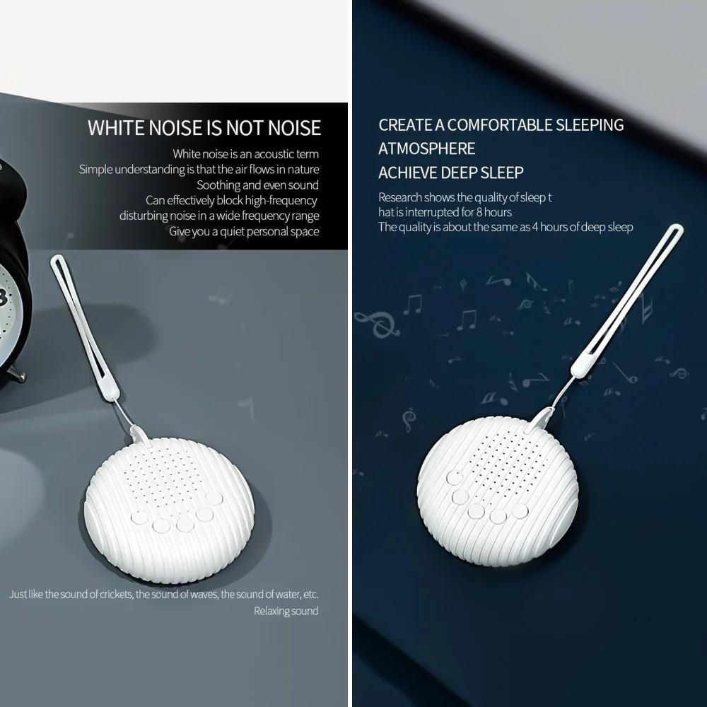 portable baby sleep machine desktop white noise sound machine for baby sleeping 18 soothing sounds 15/30/60min timer portable baby sleep machine desktop white noise sound machine for baby sleeping 18 soothing sounds 15/30/60min timer