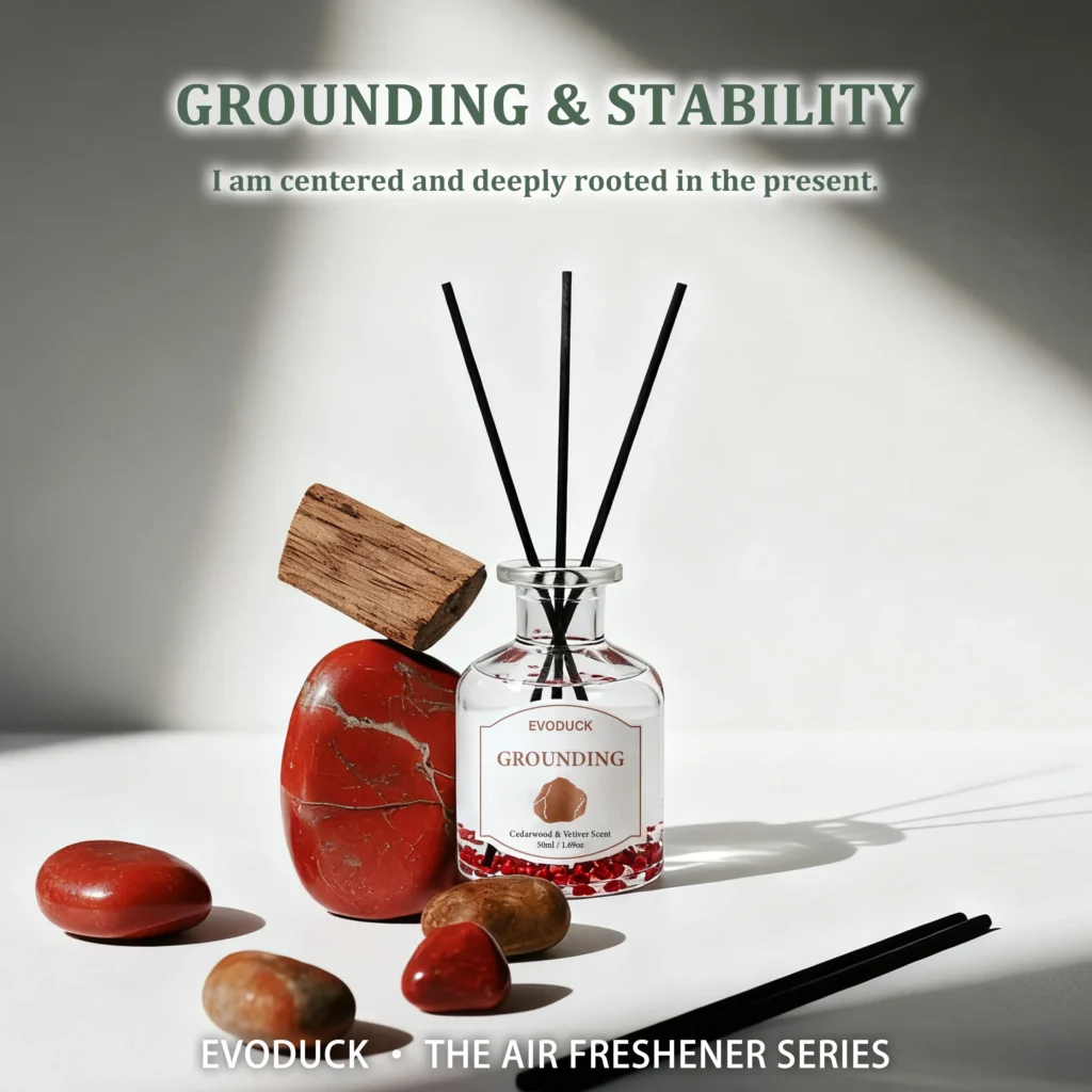 50ml flameless home law of attraction grounding manifestation fragrance room oil with reed diffuser stick air freshener deco